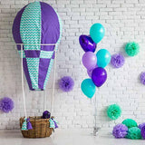 Laden Sie das Bild in den Galerie-Viewer, Fox Rolled Boy Birthday Balloons Vinyl Photos Backdrop-Foxbackdrop