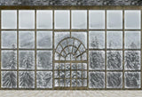 Laden Sie das Bild in den Galerie-Viewer, Fox Schnee Fenster Winter Vinyl Fotografie Hintergrund