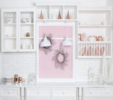 Laden Sie das Bild in den Galerie-Viewer, Fox White Christmas Kitchen Dining Room Fabric/Vinyl Backdrop