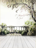 Laden Sie das Bild in den Galerie-Viewer, Fox White Flowers Tree Wedding Vinyl Backdrop-Foxbackdrop