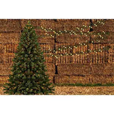 Laden Sie das Bild in den Galerie-Viewer, Fox Rolled Christmas Trees Haystack Vinyl Backdrops - Foxbackdrop