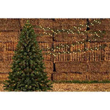 Laden Sie das Bild in den Galerie-Viewer, Fox Rolled Christmas Trees Haystack Vinyl Backdrops-Foxbackdrop