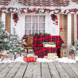 Laden Sie das Bild in den Galerie-Viewer, Fox Christmas backdrops