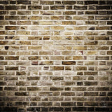 Laden Sie das Bild in den Galerie-Viewer, Fox Retro Brown Brick Wall Vinyl Photography Backdrop-Foxbackdrop