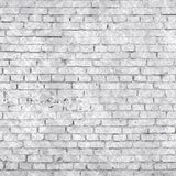 Laden Sie das Bild in den Galerie-Viewer, Fox Rolled Grey Brick Wall Vinyl Photo Studio Backdrop-Foxbackdrop