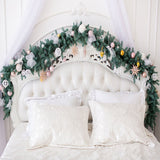 Laden Sie das Bild in den Galerie-Viewer, Fox Headboard Christmas Children Vinyl Photography Backdrop - Foxbackdrop