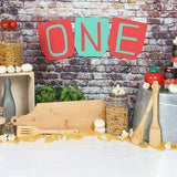 Laden Sie das Bild in den Galerie-Viewer, Fox Rolled Brick Cake Smash Vinyl Backdrop Designed by Rhiannon-Foxbackdrop