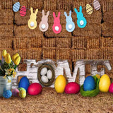 Laden Sie das Bild in den Galerie-Viewer, Fox Rolled Happy Easter Egg Vinyl Photo Backdrop-Foxbackdrop