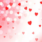 Laden Sie das Bild in den Galerie-Viewer, Fox Rolled Red Heart Valentine&#39;s Day Vinyl Backdrop-Foxbackdrop