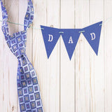 Laden Sie das Bild in den Galerie-Viewer, Fox Rolled Vinyl Blue Tie Father&#39;s Day Photo Backdrop-Foxbackdrop