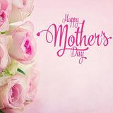 Laden Sie das Bild in den Galerie-Viewer, Fox Rolled Vinyl Pink Mother&#39;s Day Photo Backdrop-Foxbackdrop