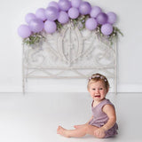 Laden Sie das Bild in den Galerie-Viewer, Fox Children Backdrop Purple Balloons Design by Kali-Foxbackdrop