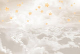 Laden Sie das Bild in den Galerie-Viewer, Fox Sky Clouds Stars Children Vinyl Backdrop-Foxbackdrop