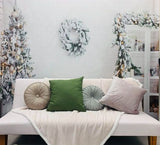 Laden Sie das Bild in den Galerie-Viewer, Fox Christmas Tree Bed Vinyl Photography Backdrop - Foxbackdrop